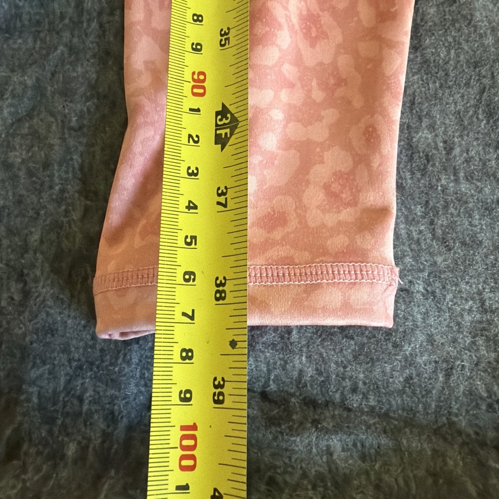New Glyder Sultry Sherbert Leopard Leggings High Waisted Wicking Large Sold Out - Picture 12 of 13